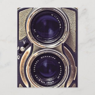 Altmodische Kamera Postkarte