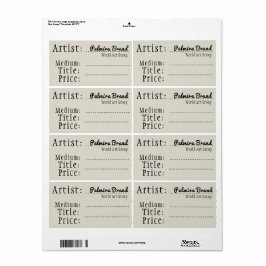 altmodische Kunst- und Kunsthandwerksmarken, nur N