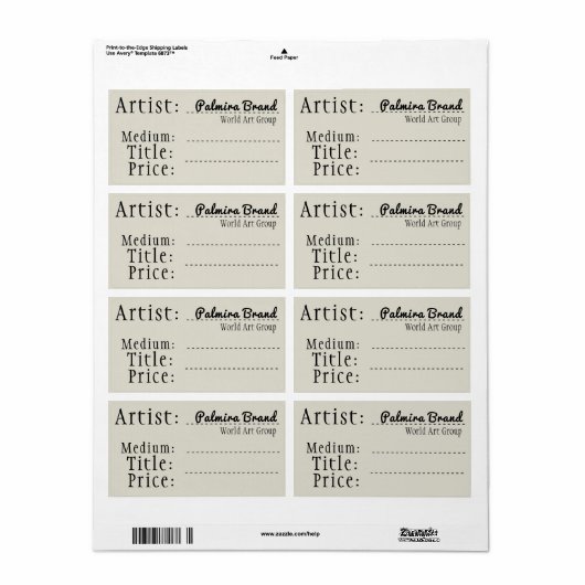 altmodische Kunst- und Kunsthandwerksmarken, nur N (Vorne)