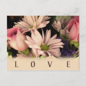 Altmodische Liebe Postkarte (Vorderseite)