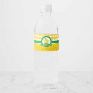 Altmodische Limonade Wasserflaschenetikett