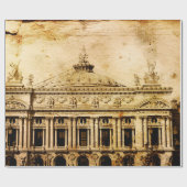 Altmodische Paris, uralt, antike, Geschenkpapier (Flach)