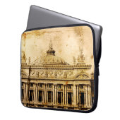 Altmodische Paris, uralt, antike, Laptopschutzhülle (Vorderseite Links)