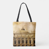 Altmodische Paris, uralt, antike,  Tasche (Rückseite)