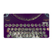 Altmodische Schreibmaschine (Vorne)