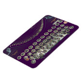 altmodische Schreibmaschine Magnet (Linke Seite)