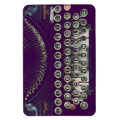 altmodische Schreibmaschine Magnet (Vertikal)