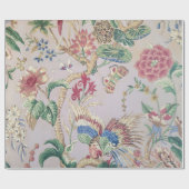 altmodische Tapete Geschenkpapier (Flach)