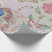 altmodische Tapete Geschenkpapier (Ecke)