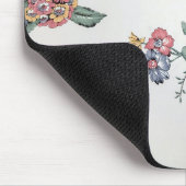 altmodische Tapete Mousepad (Ecke)