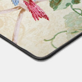 Altmodische Tapete von Vögeln und Ivy Schreibtischunterlage (Ecke)