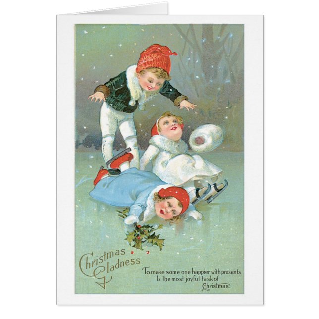 Altmodische Weihnachten, Ice-Skaten (Vorne)