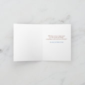 Altmodische Weihnachtsfeierkarte Feiertagskarte (Innenseite)