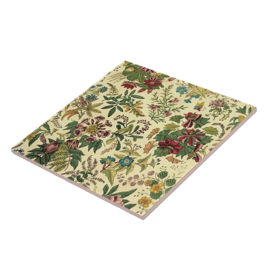 Altmodischer Blumenüberfluß Fliese (Seite)