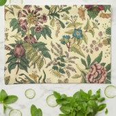 Altmodischer Blumenüberfluß Handtuch (Gefaltet)