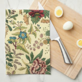 Altmodischer Blumenüberfluß Handtuch (Viertel Falte)