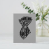 Altmodischer Corset Postkarte (Stehend Vorderseite)