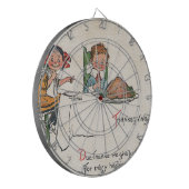 altmodischer Erntedank Dartscheibe (Vorderseite Links)