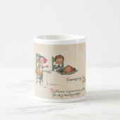 altmodischer Erntedank Kaffeetasse (Mittel)