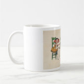 altmodischer Erntedank Kaffeetasse (Links)