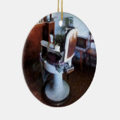 Altmodischer Frisierstuhl Keramikornament (Rechts)