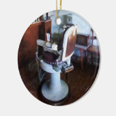 Altmodischer Frisierstuhl Keramikornament (Links)