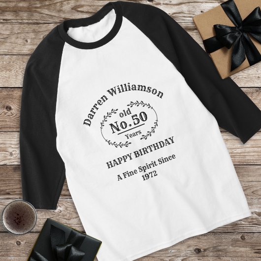 Altmodischer Geburtstag T-Shirt