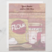 Altmodischer Koch Letterhead Briefbogen (Vorne/Hinten)