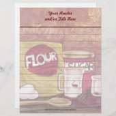 Altmodischer Kochs-Briefkopf Briefkopf (Vorne/Hinten)