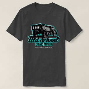 ALTmodischer Kohlebergmann T-Shirt
