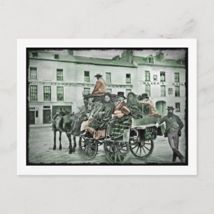 Altmodischer Postkart Postkarte