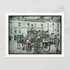 Altmodischer Postkart Postkarte