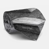 altmodischer Sarg Krawatte (Gerollt)