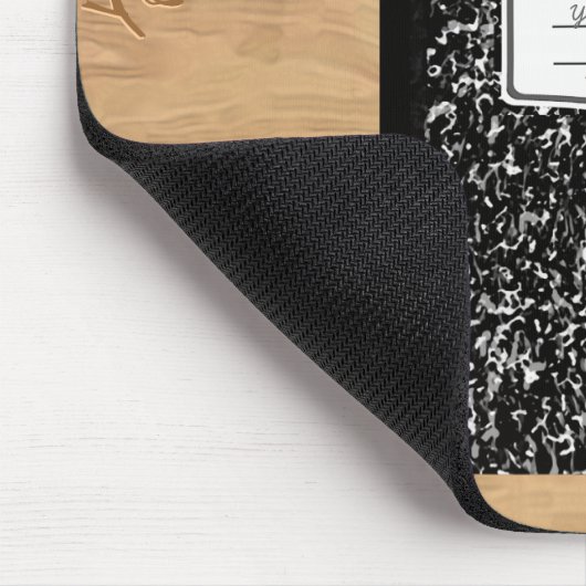 Altmodischer Schreibtisch CustomizeABLEs Mousepad (Ecke)