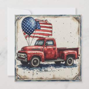 Altmodischer Stolz: Vintager Ruhm Feiertagskarte