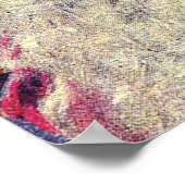 Altmodischer Viktorianischer Nikolaus Poster (Ecke)