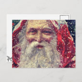 Altmodischer Viktorianischer Nikolaus Postkarte (Vorne/Hinten)