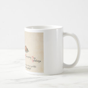 altmodisches Erntedankfest Kaffeetasse