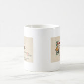 altmodisches Erntedankfest Kaffeetasse (Mittel)