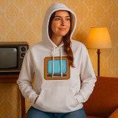 Altmodisches Fernsehen Hoodie