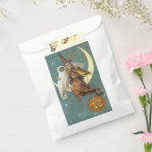 Altmodisches Halloween, Hexe mit Eule Geschenktütchen (Versiegelt)