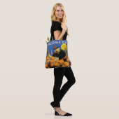 Altmodisches Halloween, Hexe & Pumpkins Tasche (Am Model)