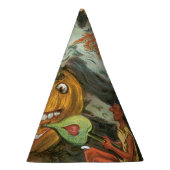 Altmodisches Halloween, Pumpkin & Devils Partyhütchen (Rechts)