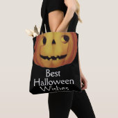 Altmodisches Halloween, Pumpkin (Jack-o'-Laterne) Tasche (Von Nahem)