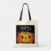 Altmodisches Halloween, Pumpkin (Jack-o'-Laterne) Tragetasche (Rückseite)