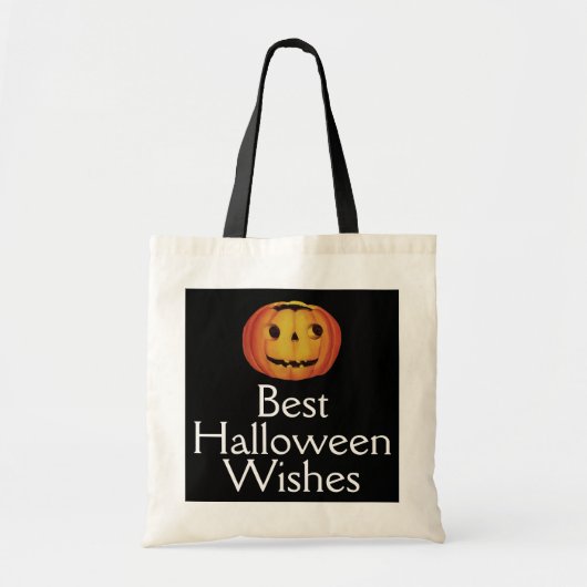 Altmodisches Halloween, Pumpkin (Jack-o'-Laterne) Tragetasche (Vorne)