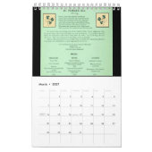 Altmodisches Kochbuch Kalender (Mär 2027)