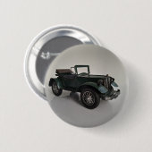 altmodisches Retro-Cabrio Button (Vorne & Hinten)