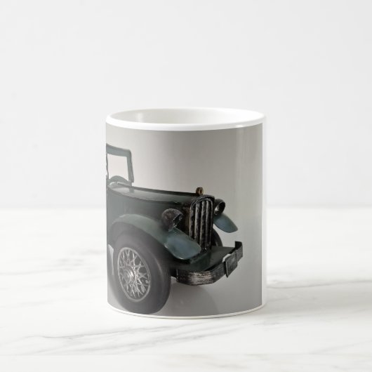 altmodisches Retro-Cabrio Kaffeetasse (Mittel)
