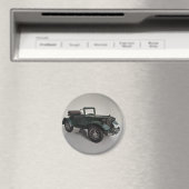 altmodisches Retro-Cabrio Magnet (In Situ (Geschirrspüler))